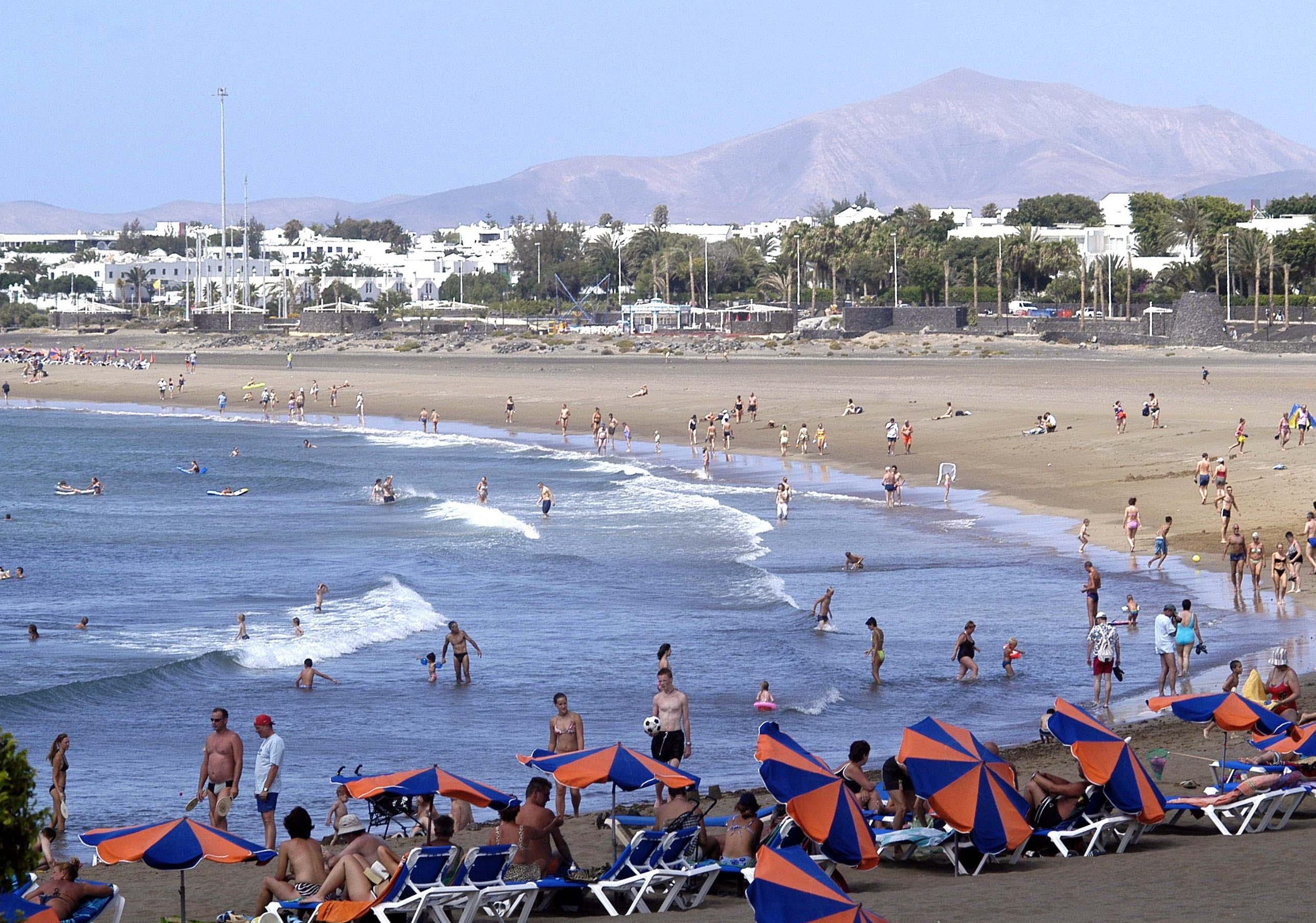 Wonderful beaches lanzarote