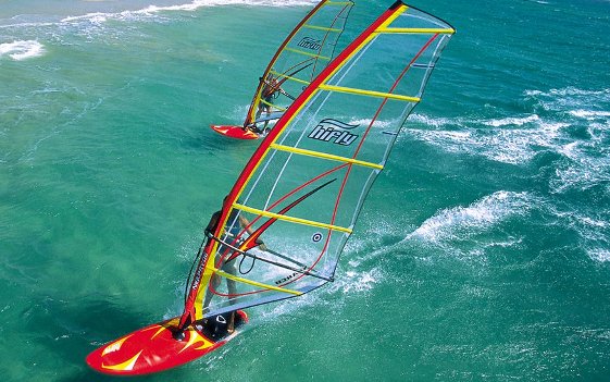 Windsurfing in Lanzarote